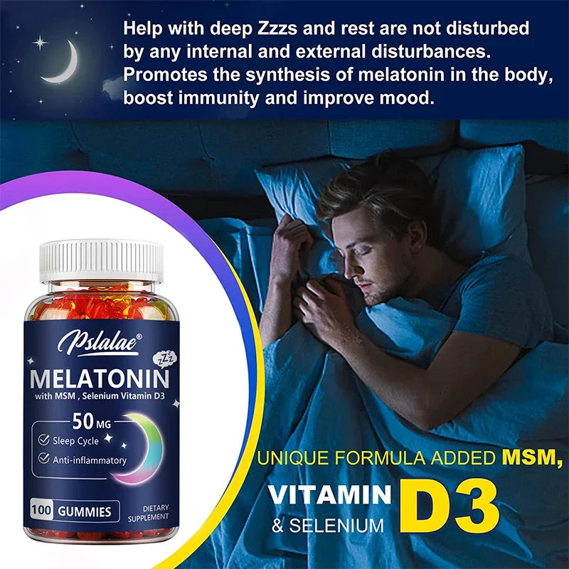 Melatonin Gummies for Better Sleep