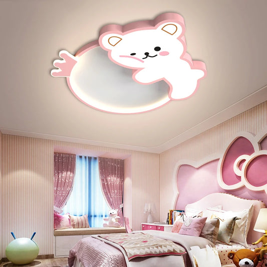 Teddy Bear Ceiling Lamp