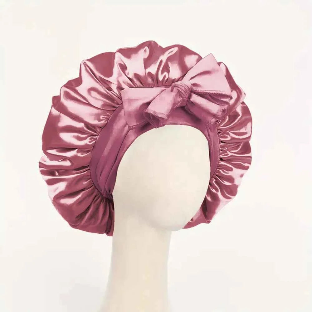 Hairstyle Protector Silk Sleeping Bonnet