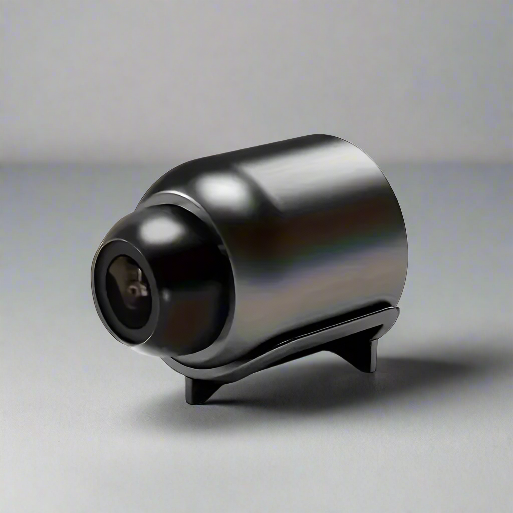 Mini HD Camera perfectly photographed in a studio.