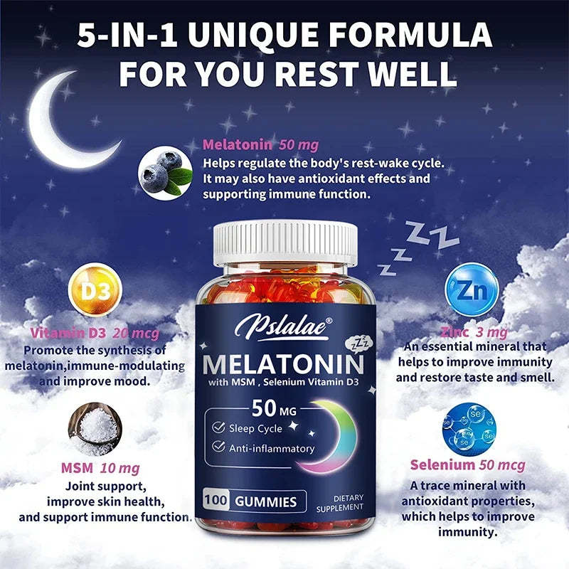 Melatonin Gummies for Better Sleep