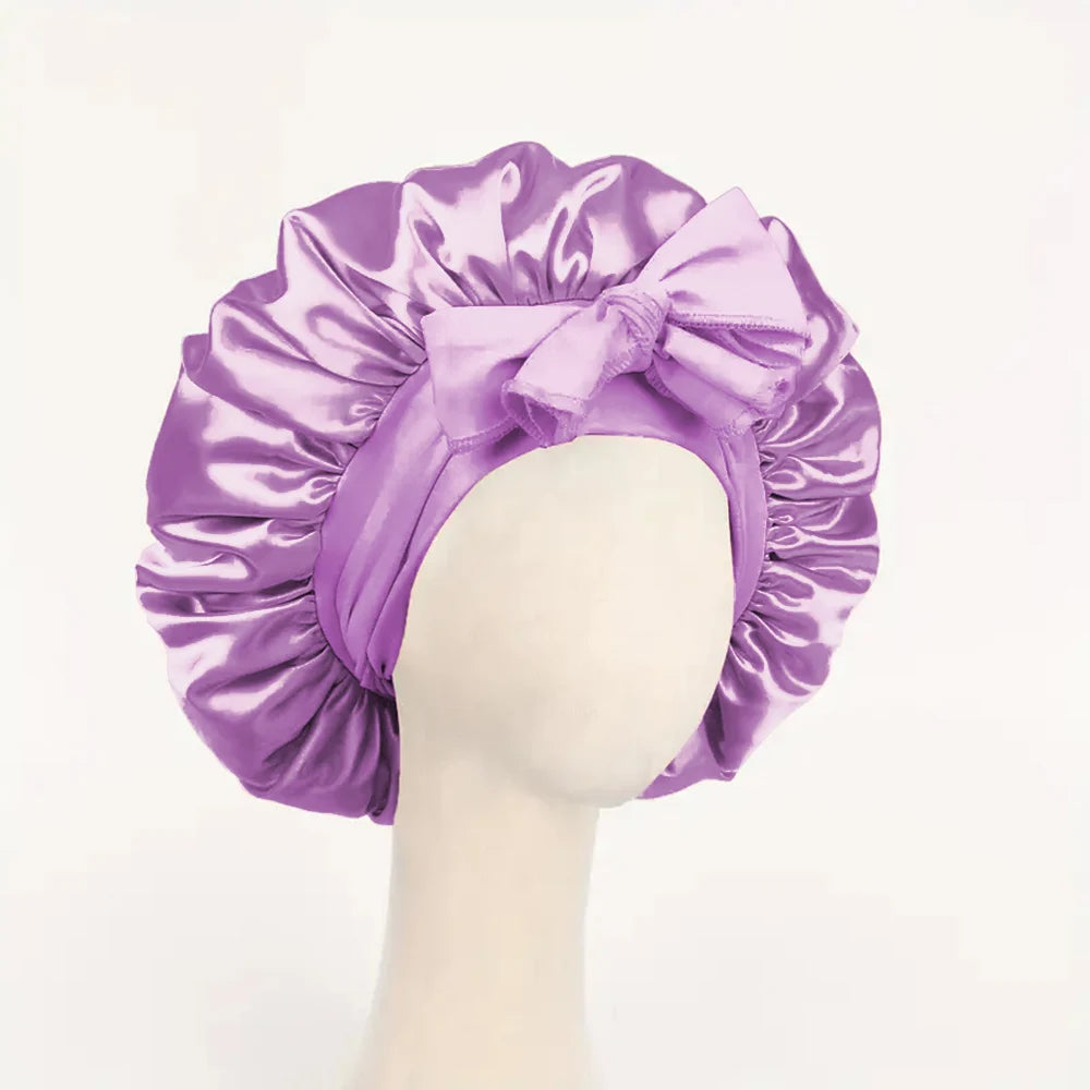 Hairstyle Protector Silk Sleeping Bonnet