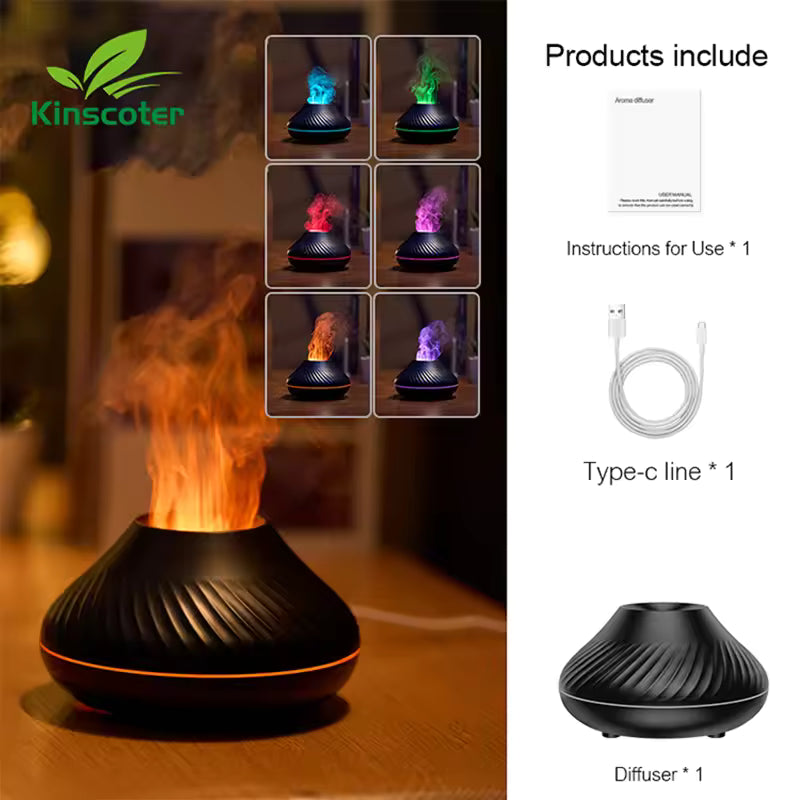 Flaming Volcano Aromatherapy Diffuser