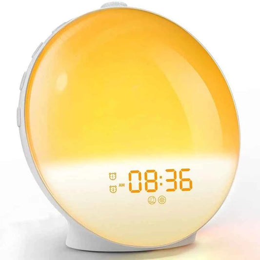 Sunrise Alarm Clock With USB Power Supply