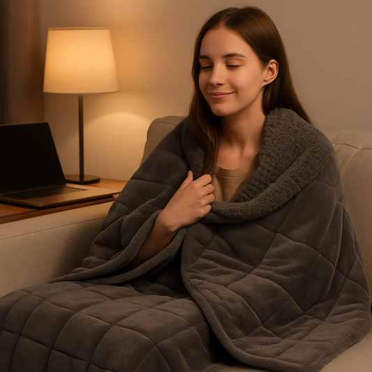 15 lbs Anti-Anxiety Weighted Blanket