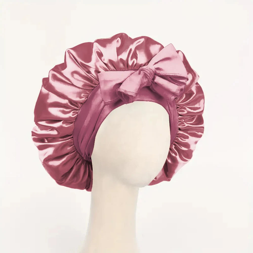 Hairstyle Protector Silk Sleeping Bonnet