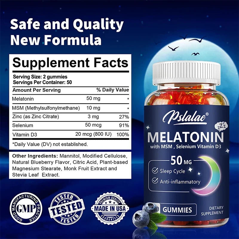 Melatonin Gummies for Better Sleep